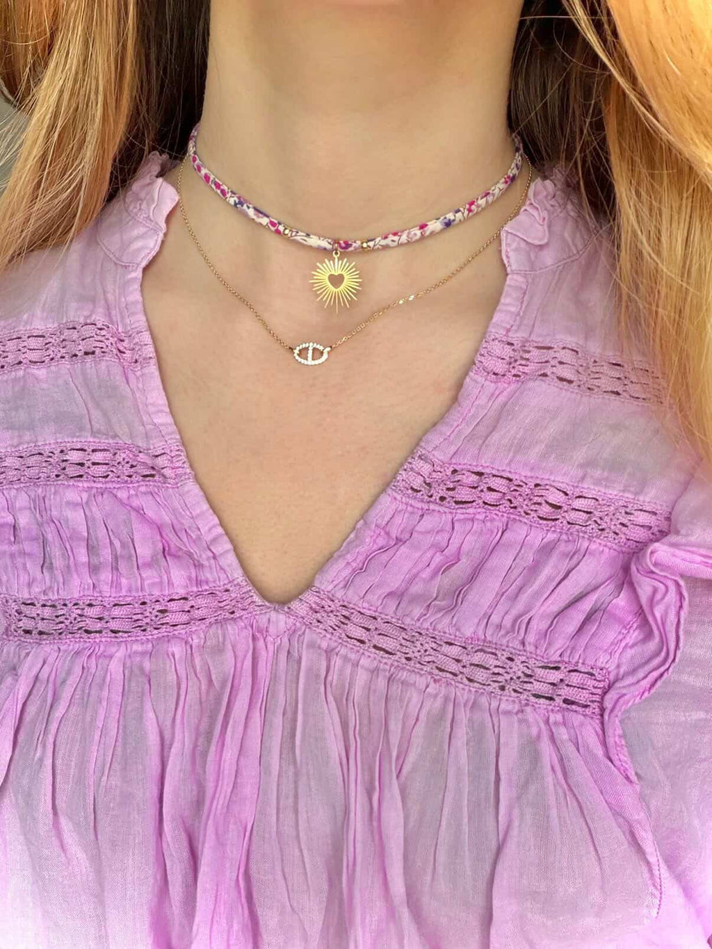 Collier liberty Ambre