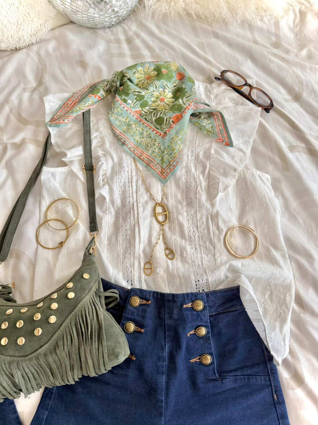 Foulard Nénuphar