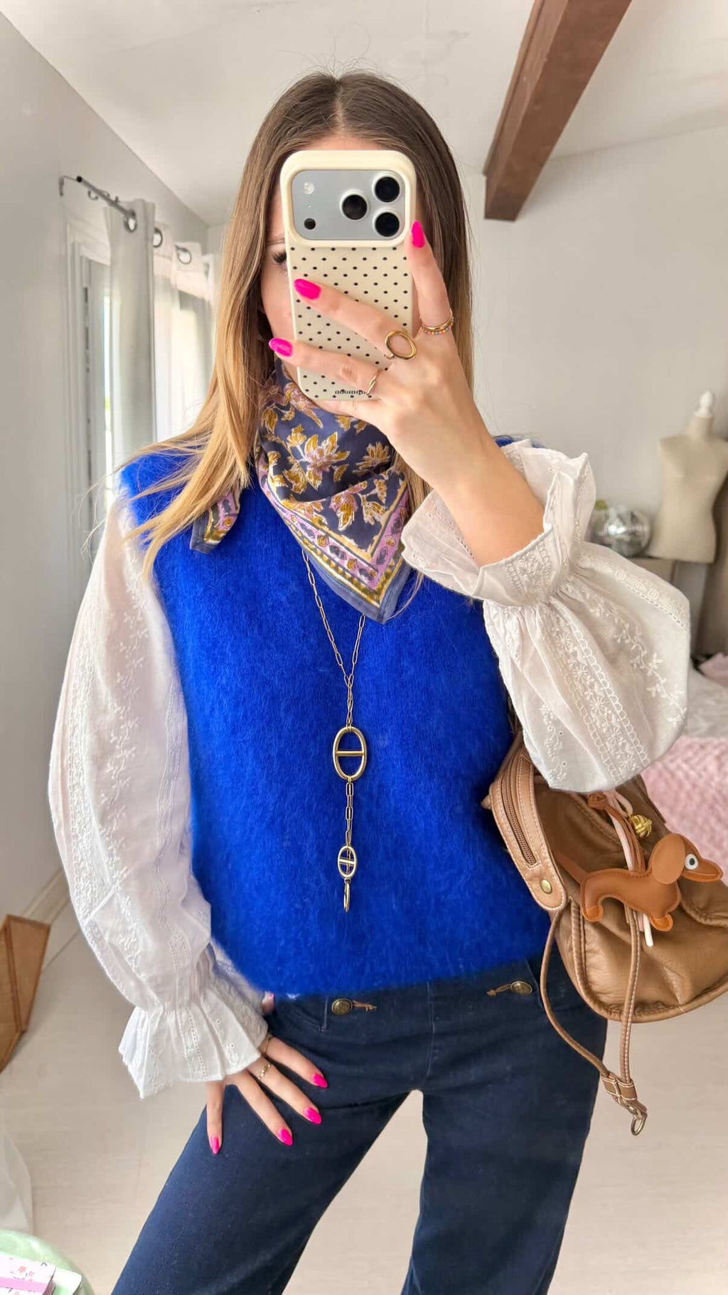 Foulard Lavande
