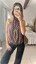 Top Juliette Marron