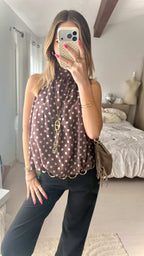 Top Juliette Marron