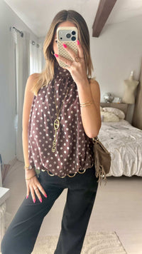 Top Juliette Marron