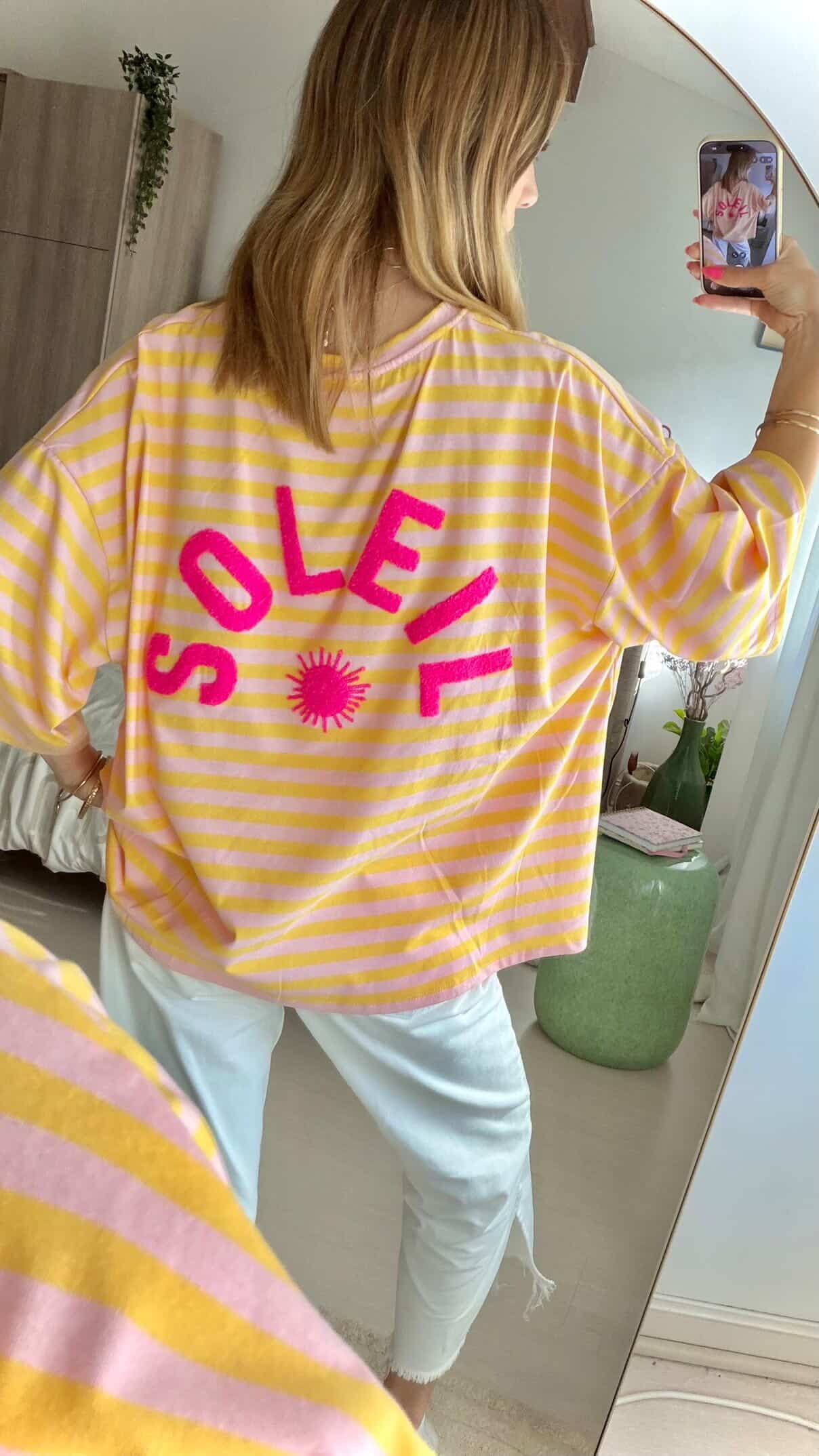Haut rayé Soleil