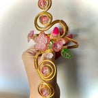Bracelet de bras / Armcuff fleurs